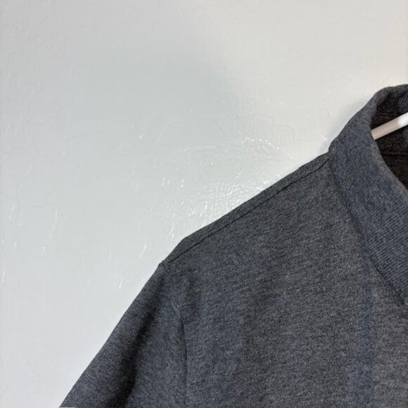 Bonobos Polo Shirt Mens Medium Dark Gray Slim Fit Stretch Cotton Short Sleeve - Picture 2 of 6